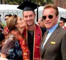 Арнолд Шварценегер с бившата си жена поздрави сина си с края на бизнес училище