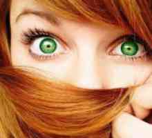 Цвят на косата за зелени очи
