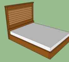 Дървени легло с ръце