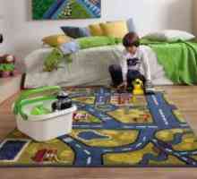 Детски килими в залата за момчета