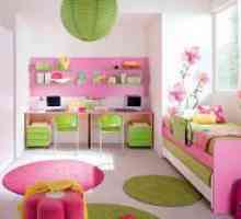 Дизайн на детето стая за момичета