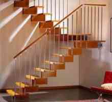 Дизайн стълба в частна къща