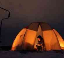 Двойна слой за палатки зимен риболов
