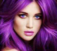 Purple за боя за коса