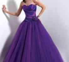 Purple сватбена рокля