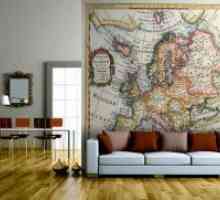 Стенопис карта на света