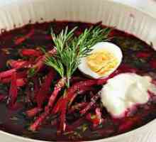 Топла супа от червено цвекло - класически рецепти