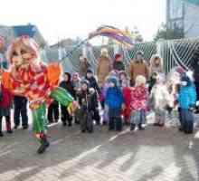 Карнавални игри за деца на улицата