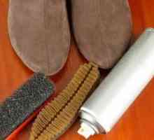 Как да се чисти набук обувки?