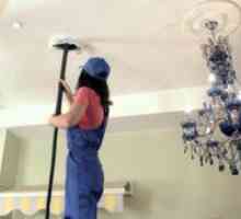 Как да се измие тавани в дома?
