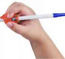 Как да се научи детето как да се държи писалка