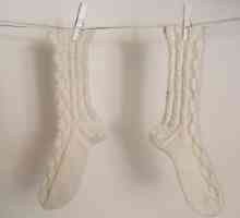 Как да се измие бели чорапи?