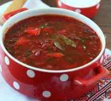 Как да се готви супа от червено цвекло?