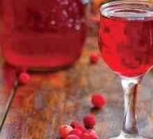 Cranberry тинктура от водка - рецепта