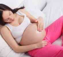 Конците в корема по време на бременност