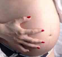Браун разряд по време на бременност в късните стадии