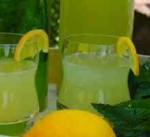 Лимонада с мента и лимон