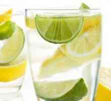 Lemon вода за загуба на тегло - рецепта