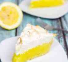 Lemon торта с целувки