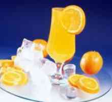 Портокали, замразен напитка от