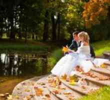Есенна сватба фотосесия