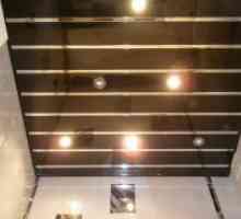 PVC панели на тавана