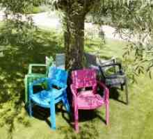 Пластмасови столове за градината