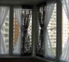 Пластмасови прозорци на балкона
