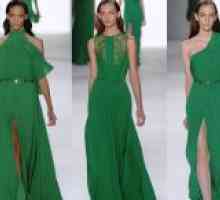 Emerald зелена рокля