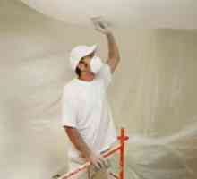 Подготовка за боядисване на тавана