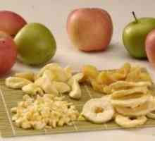 Използването на сушени ябълки