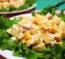 Лесно и вкусно пиле салата - рецепта