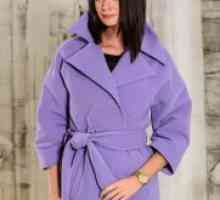 От какво да се носят лилаво палто?