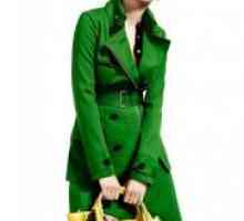 От какво да се носят зелено палто?