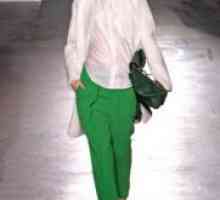 От какво да се носят зелени панталони?