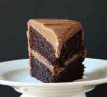 Шоколадова торта за кефир "фантастично"