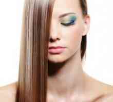 Спрей за изправяне на косата със силикон от salerm козметика