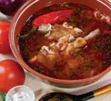 Kharcho супа с картофи и ориз - рецепта