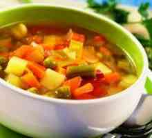 Супа от замразени зеленчуци