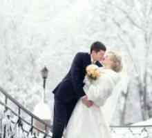 Сватбена фотосесия през зимата