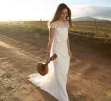 Сватбена рокля в стила на селски