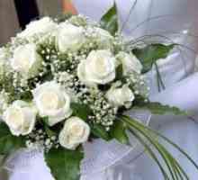 Сватбени букети от рози