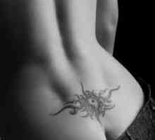 Татуировки в долната част на гърба