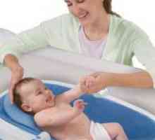 Температурата на новородени вода за къпане