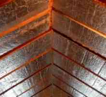 Топлоизолацията на тавана в къщата със студен покрив