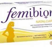 Femibion ​​пренатални витамини