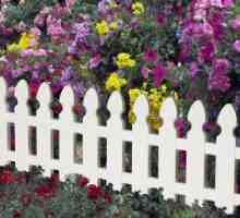 Ограда за цветни лехи