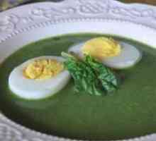 Зелена супа със спанак