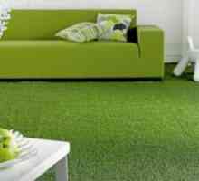 Зелен килим