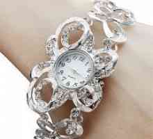 Жена сребърен часовник